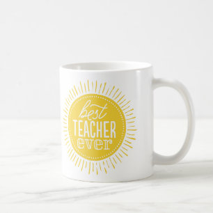 Best Teacher Custom Mug, Personalized Gift Coffee Mug