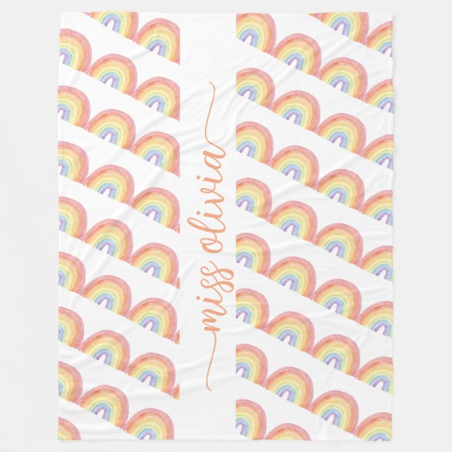 Best Teacher Ever Gift Fleece Blanket (Front)
