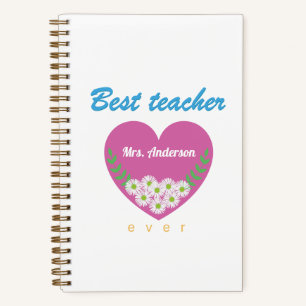 Best teacher ever notebook