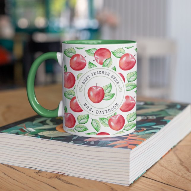 Best Teacher Ever Personalized Coffee Mug (Creator Uploaded)