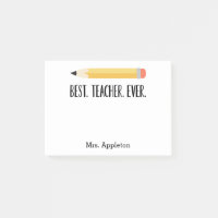 Best Teacher Ever | Personalized Notes