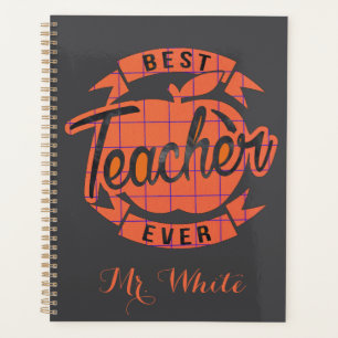 Best teacher ever personalized planner