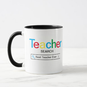 Best Teacher Ever Search engine Result Mug