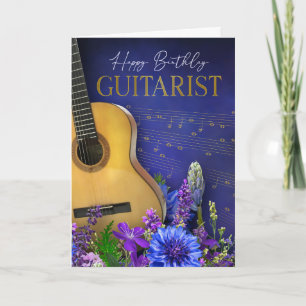 Best Teacher Floral Greeting Card