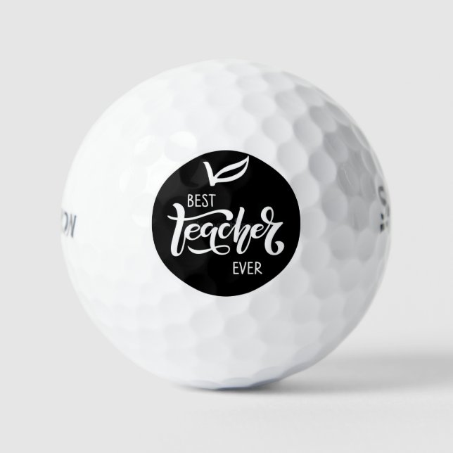 **BEST TEACHER** GOLF BALLS (Front)