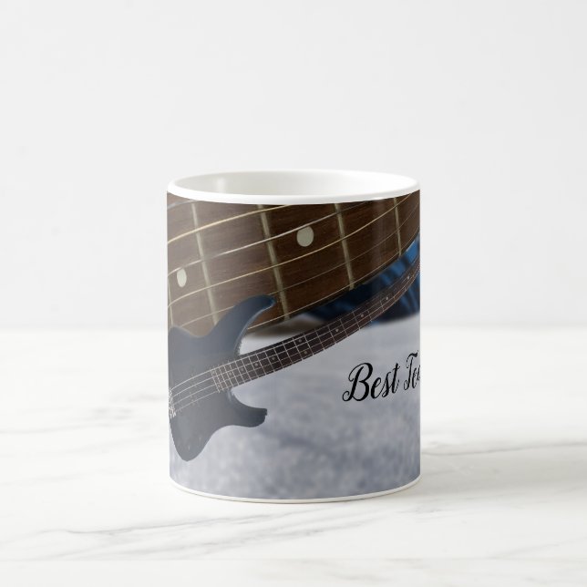 Best Teacher Guitar Coffee Mug (Center)