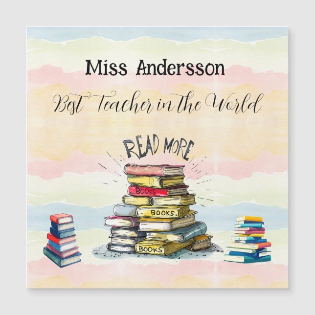 Best Teacher in the World Illustration (Front)