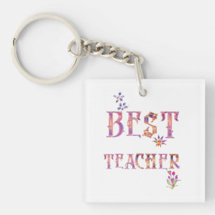 Best Teacher Keychain
