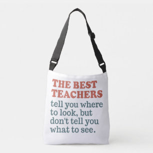 BEST TEACHERS custom monogram bags