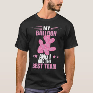 Best Team Balloon Twisting Balloon Animal Balloon  T-Shirt