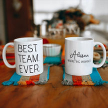 Best Team Ever, Personalized Employee Appreciation