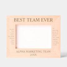 Best Team Ever Personalized Employee Appreciation