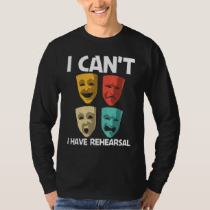 Best Theater For Men Women Broadway Musical Theate T-Shirt