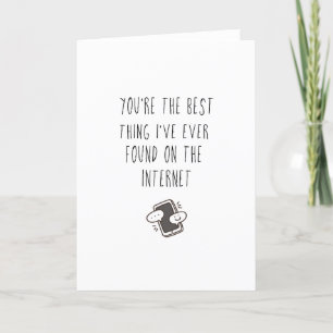 Best Thing on the Internet   Online Dating Holiday Card