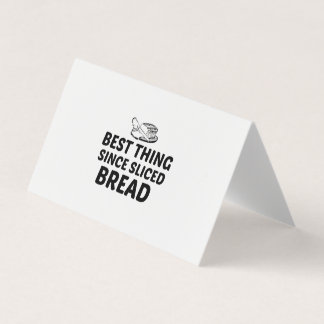 Best thing since sliced bread business card
