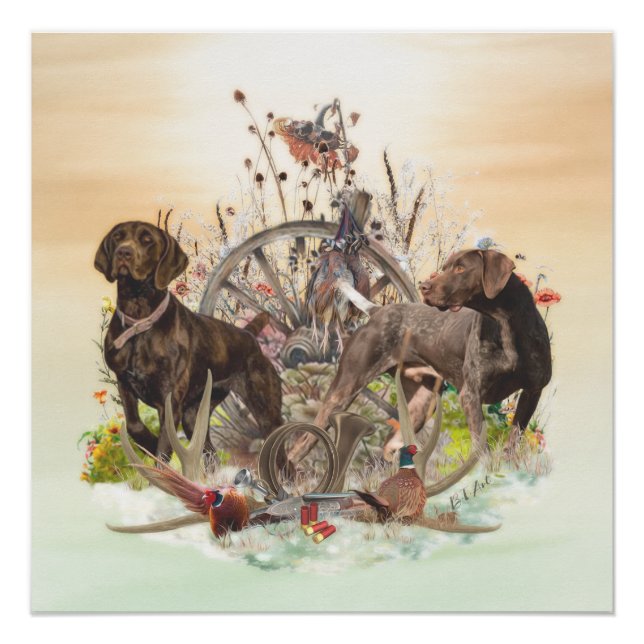  Best Times of Day to Hunt , GSP  Poster (Front)