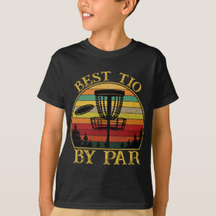 Best Tio By Par Funny Disc Golfing Uncle T-Shirt