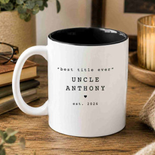 Best Title Ever Uncle Custom Mug