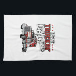 Best Truckin Dad Ever Vintage Truck Shirt Design_1 Kitchen Towel<br><div class="desc">Best Truckin Dad Ever Vintage Truck Shirt Design_1</div>