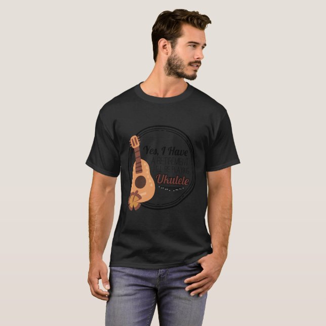 Best Ukulele Musician Gift T-Shirt (Front Full)