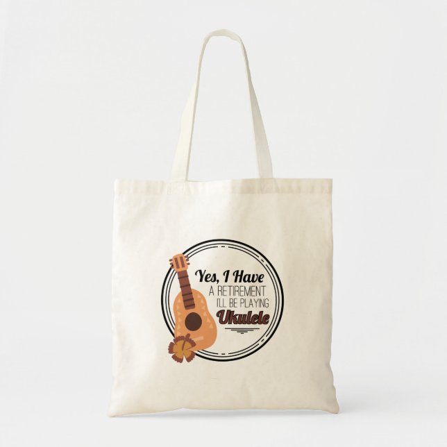 Best Ukulele Musician Gift Tote Bag (Front)