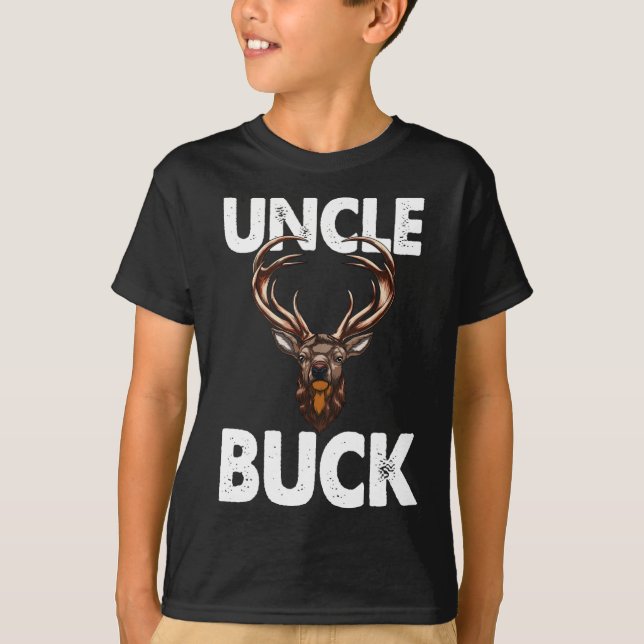 Best Uncle Buck Ever Funny Men Hunting Deer Buck  T-Shirt (Front)