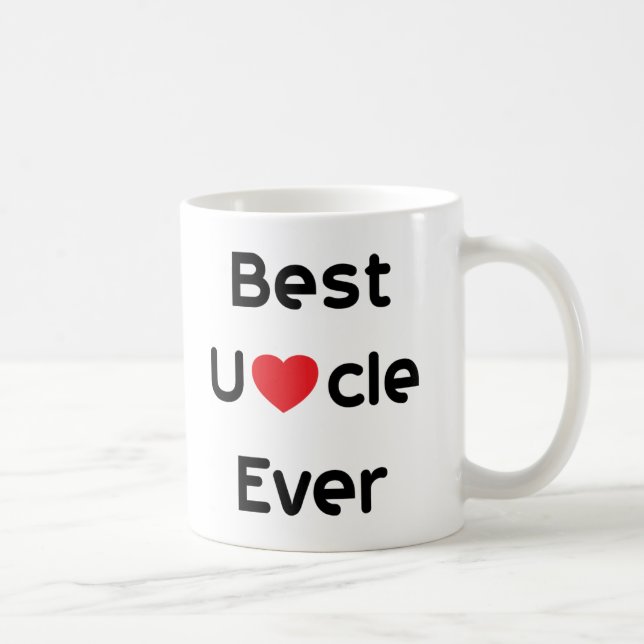 Best Uncle Ever Coffee Mug (Right)