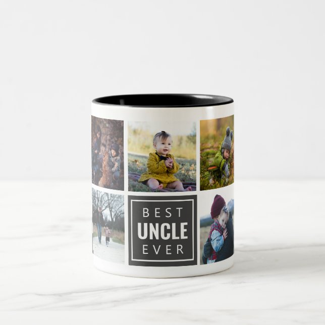 Best UNCLE Ever Custom Photo Mug (Center)