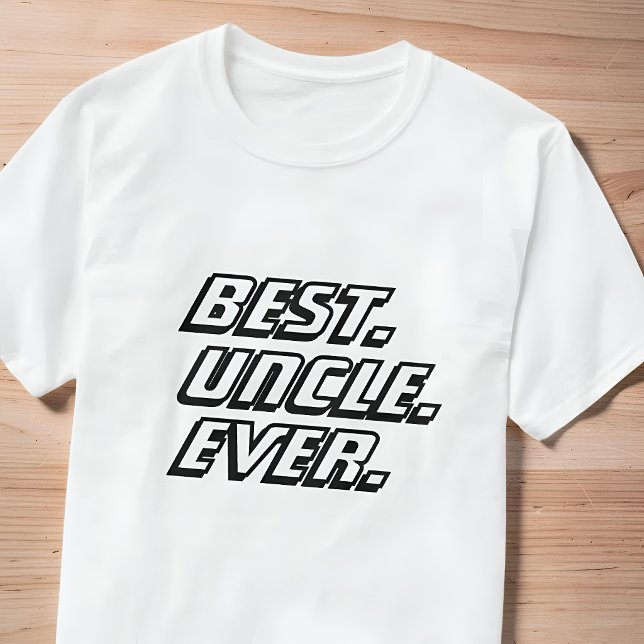 Best Uncle Ever Modern Racing T-Shirt (Creator Uploaded)