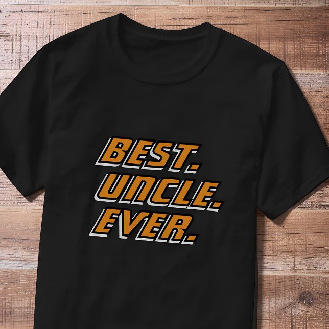 Best Uncle Ever Modern Racing T-Shirt (Creator Uploaded)