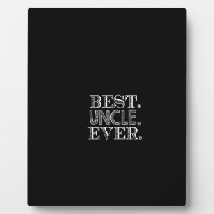 best uncle ever plaque