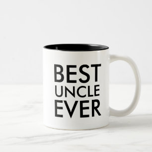 Best Uncle Ever   Valentines Day Gift Two-Tone Coffee Mug