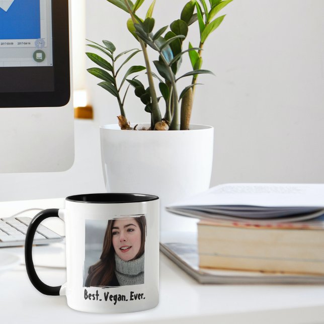 Best Vegan Ever,  Custom Photo Mug (Creator Uploaded)