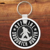 Best Version - OFFICIAL Sasquatch Hunter Design Keychain (Front)