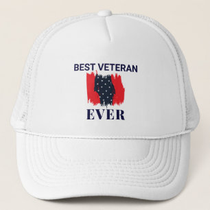 Best Veteran Ever Trucker Hat