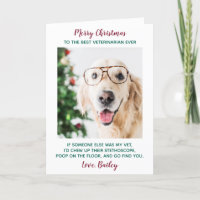 Best Veterinarian Ever Personalized Pet Photo