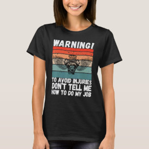 Best Vintage Diesel Mechanic Car Mechanic Retro T-Shirt