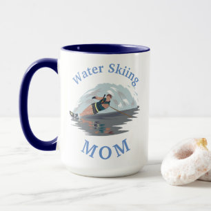 Best "Water Skiing MOM" Ever! Mother's Day Mug