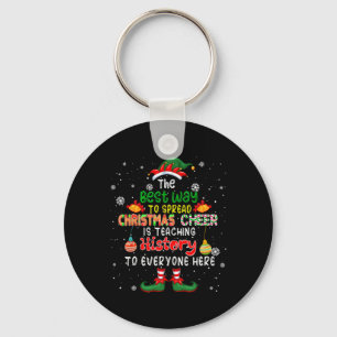 Best Way To Spread Christmas Cheer Is Teaching His Keychain