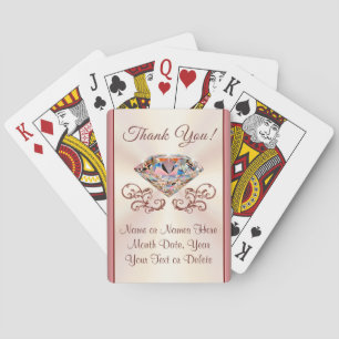 Best Wedding Souvenirs for Guests, Personalized Playing Cards