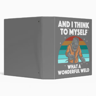 Best Welding Art Men Women Arc Welder Pipeliner Ir Binder