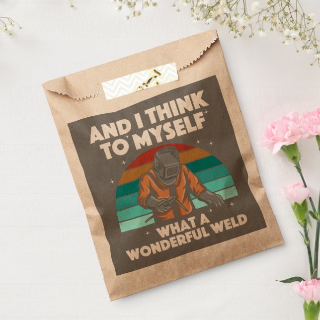 Best Welding Art Men Women Arc Welder Pipeliner Ir Favour Bag (Sealed)