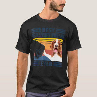 Best Welsh Springer Spaniel Mom Ever  Dog Mom Moth T-Shirt