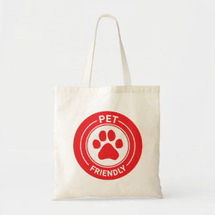 Best Westie Pet Friendly Drawn Paw - Red Tote Bag