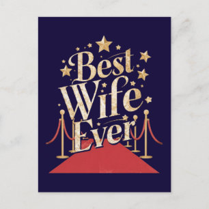 Best Wife Ever Postcard