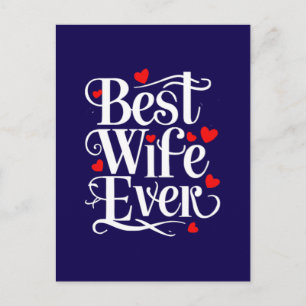 Best Wife Ever Postcard
