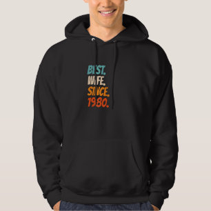 Best Wife Since 1980 42nd wedding anniversary Hoodie