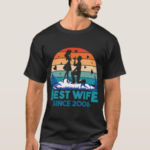 Best Wife Since 2006 Epic Vintage 14th Wedding Ann T-Shirt