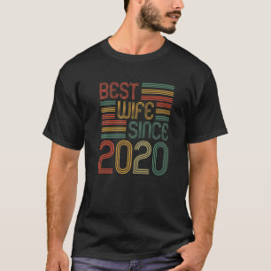 Best Wife Since 2020 2nd Wedding day anniversary T-Shirt
