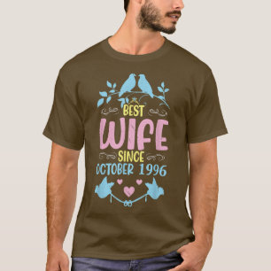 Best Wife Since October 2003 Wedding Marry 19 Year T-Shirt